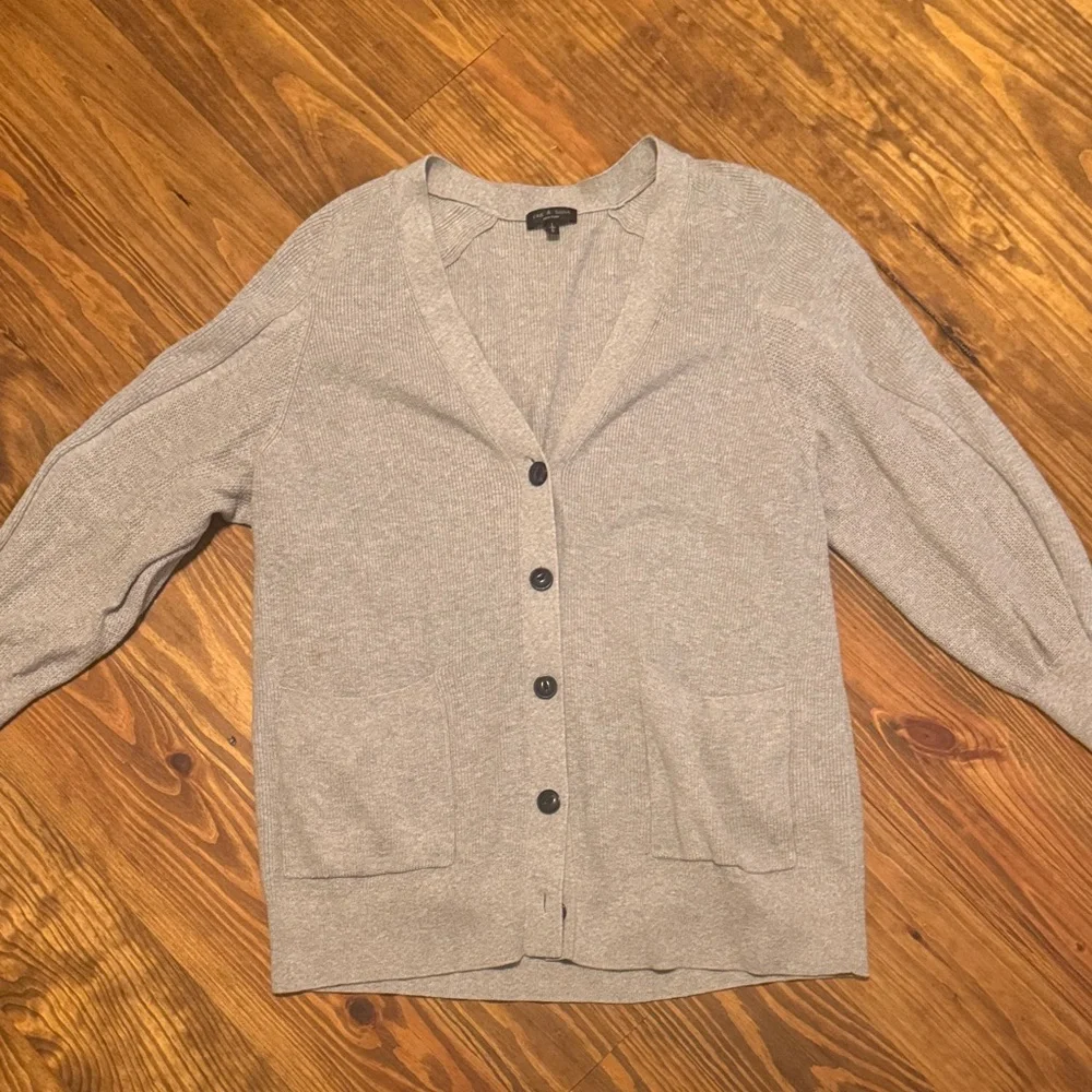 rag & bone Light Gray Women's Cardigan - Picture 1 of 7